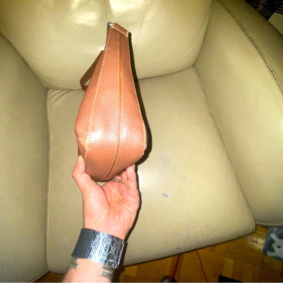 Vintage HIPSTER authentic Burberry shoulder bag leather - Picture 7 of 15